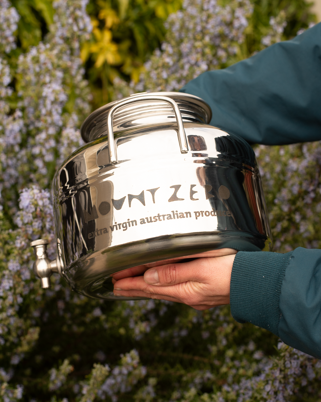 5L stainless steel olive oil tank