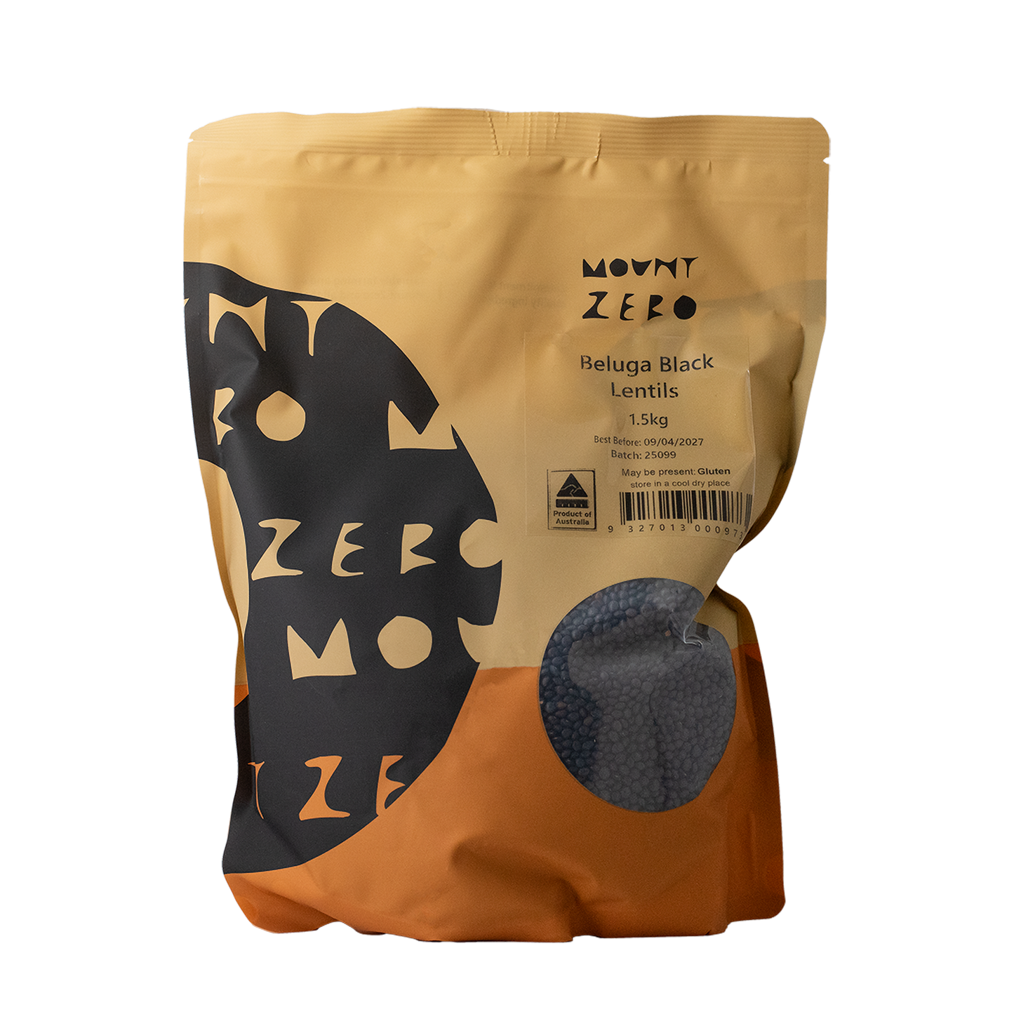 beluga black lentils