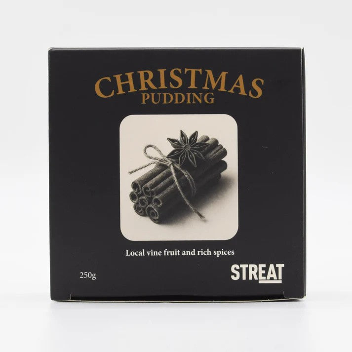 streat christmas pudding