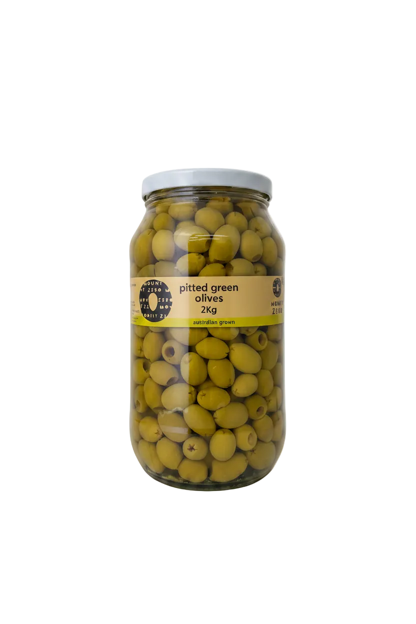 Pitted Green Olives