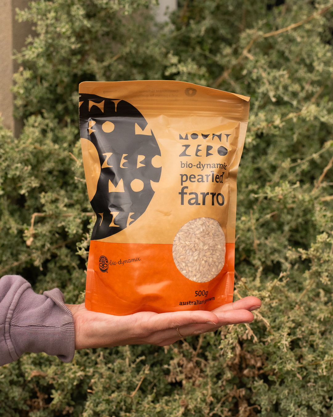 biodynamic pearled farro