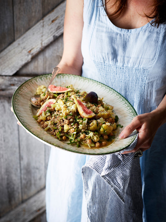 cauliflower quinoa salad