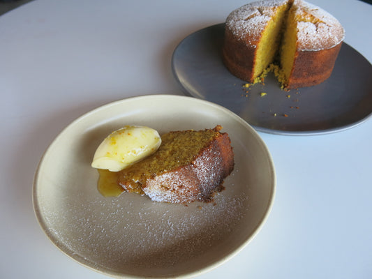 cumquat & semolina cake