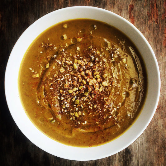 roasted spiced pumpkin soup