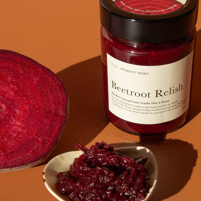 women's work beetroot relish