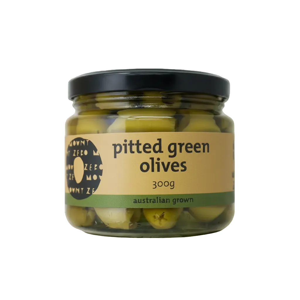 Pitted Green Olives