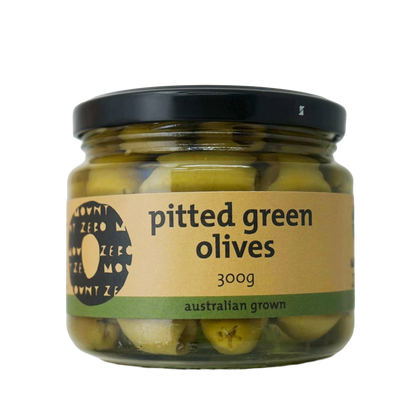 Pitted Green Olives - 300g