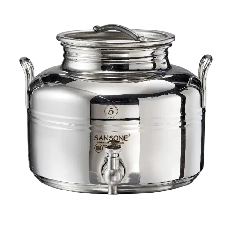 Sansone Stainless Steel Olive Oil Tank