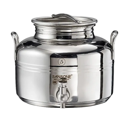 Sansone Stainless Steel Olive Oil Tank