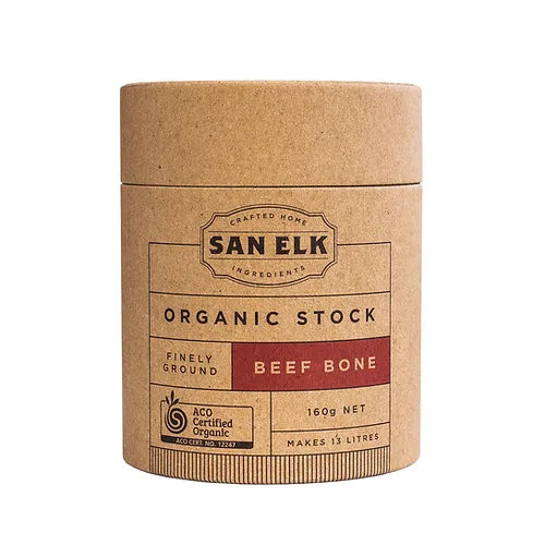 san elk artisan beef bone stock