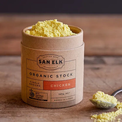 san elk artisan chicken stock