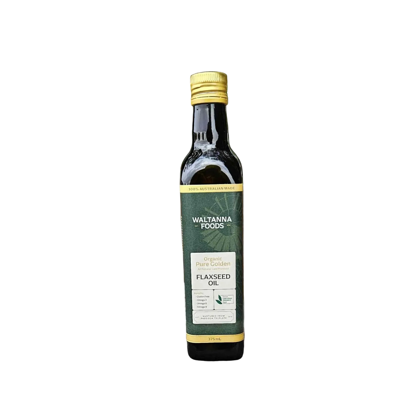 waltanna farms organic flaxseed oil 375ml