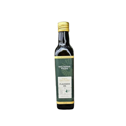 waltanna farms organic flaxseed oil 375ml
