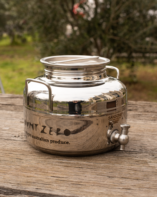 5L stainless steel olive oil tank