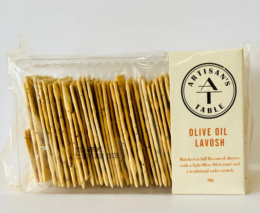 Artisan’s Table Olive Oil Lavosh 200g