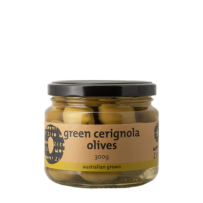 green cerignola olives