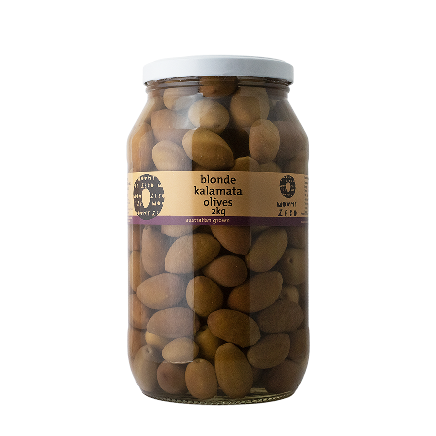 blonde kalamata olives