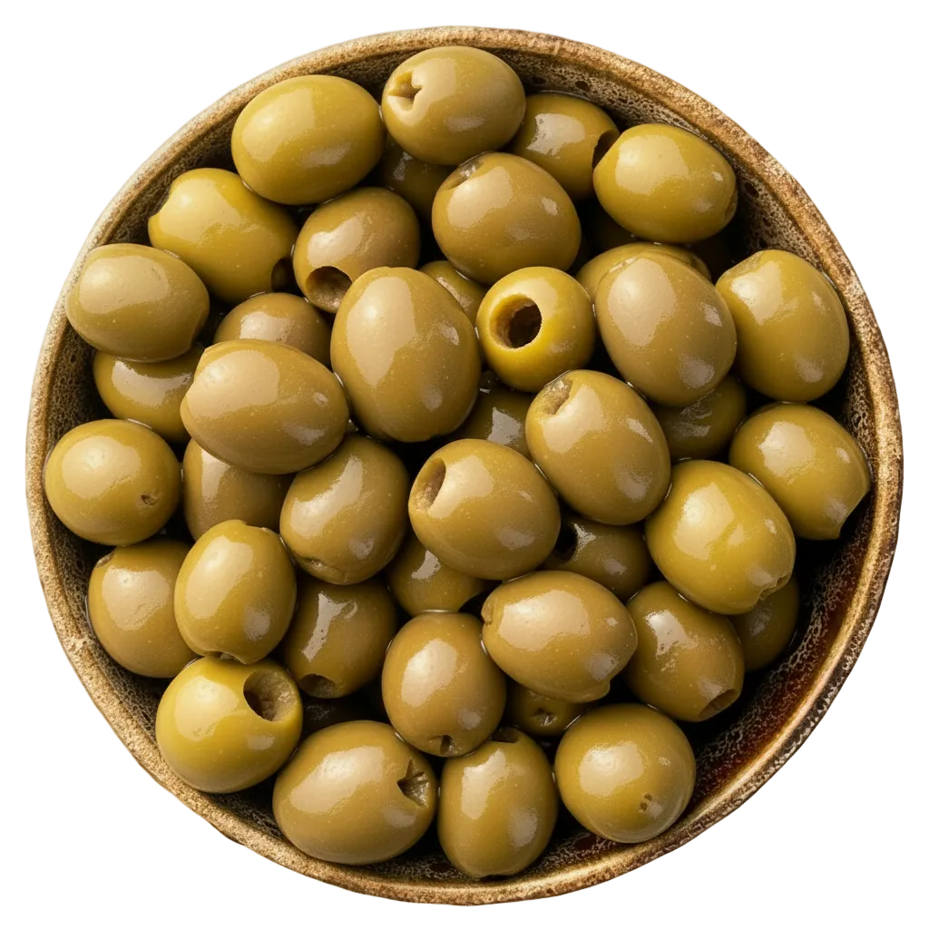 Pitted Green Olives