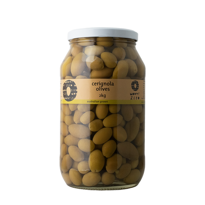 green cerignola olives