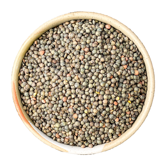 french style green lentils