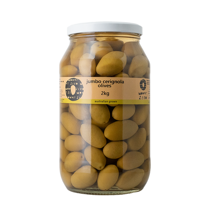 jumbo green cerignola olives
