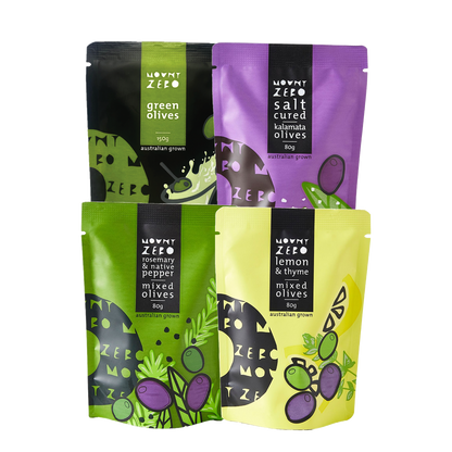 olive pouch 4pk