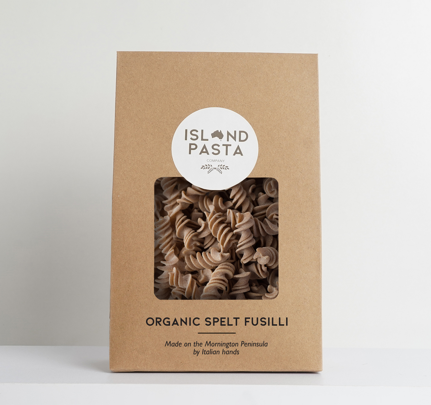 island pasta organic spelt fusilli