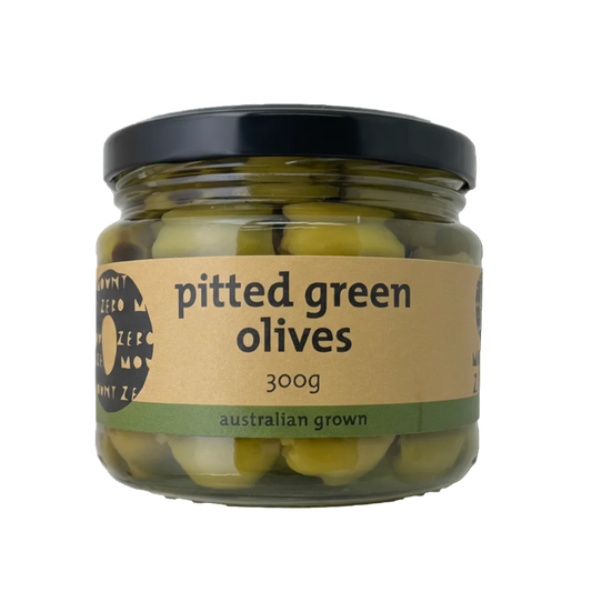 Pitted Green Olives - 300g