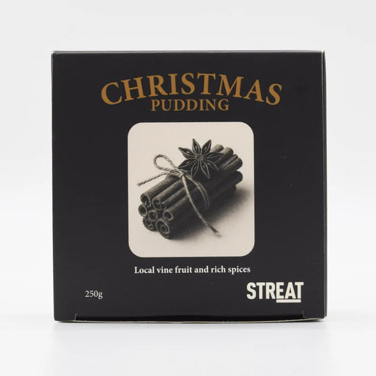 streat christmas pudding
