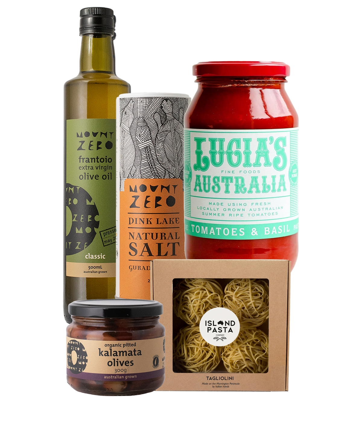 weeknight pasta kit – Mount Zero Olives