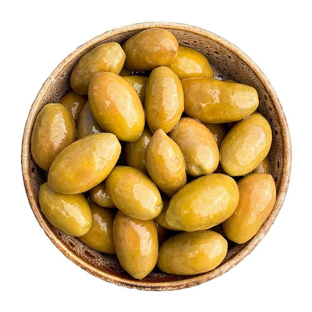 blonde kalamata olives