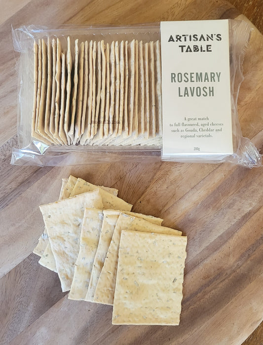 Artisan’s Table Rosemary Lavosh 200gm