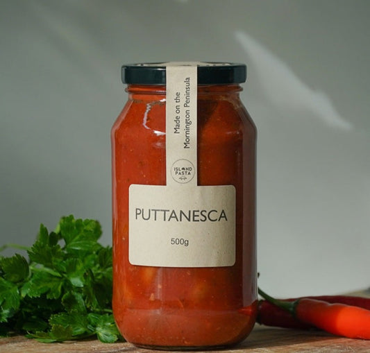 island pasta puttanesca sauce 500g