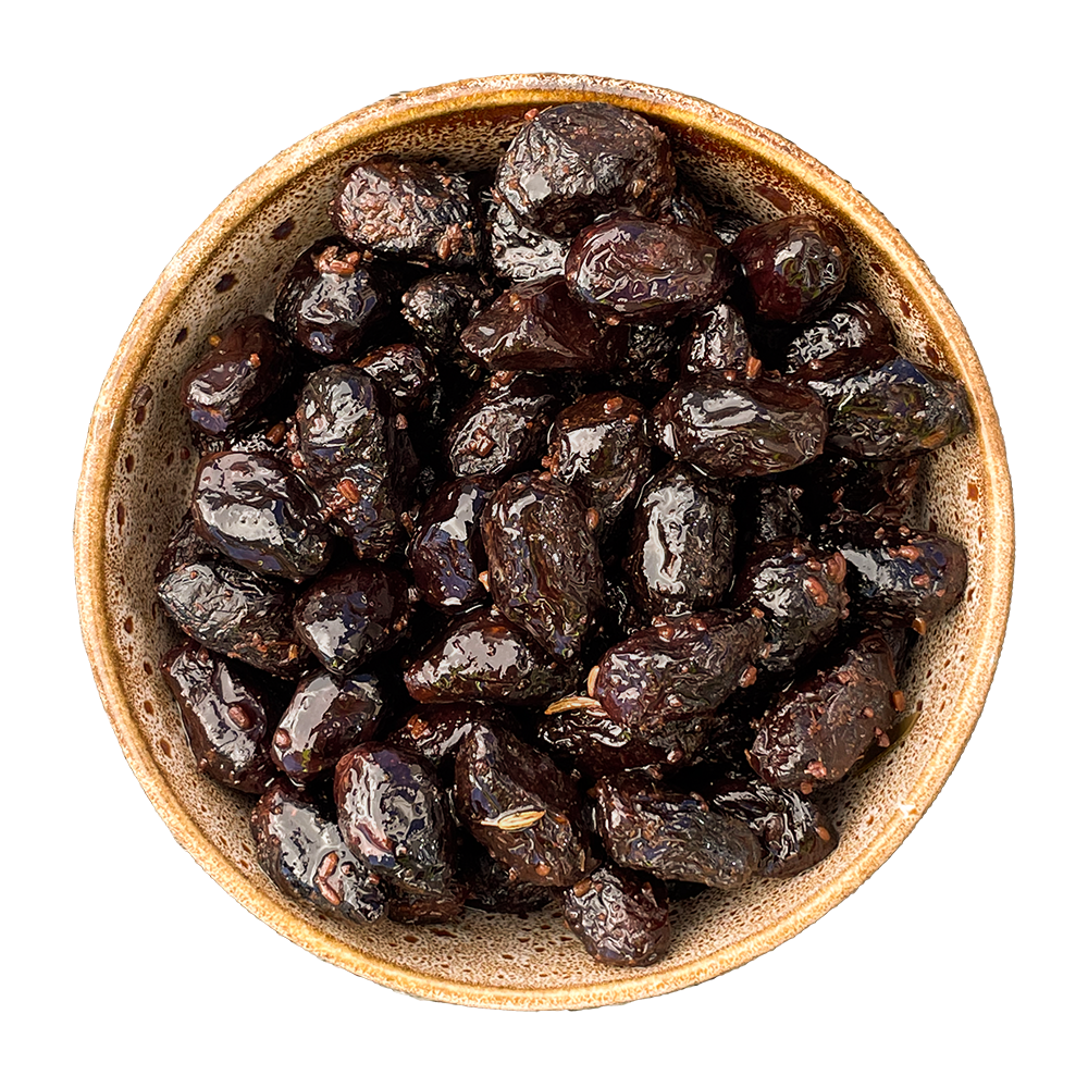 salt cured kalamata olives