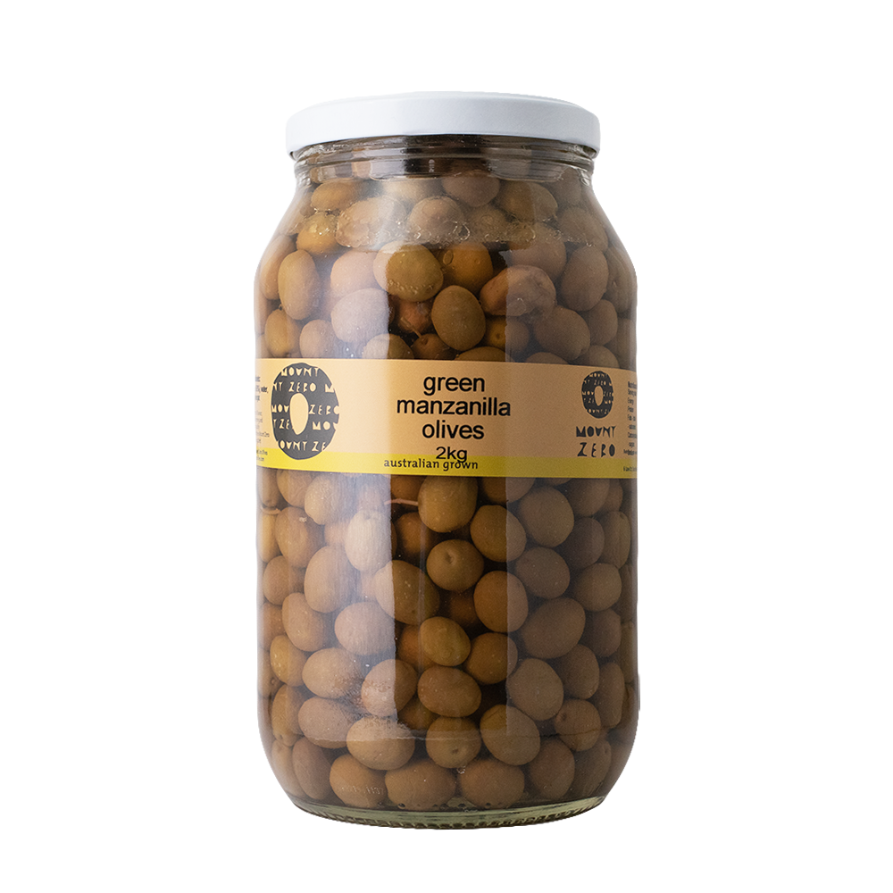 green manzanilla olives