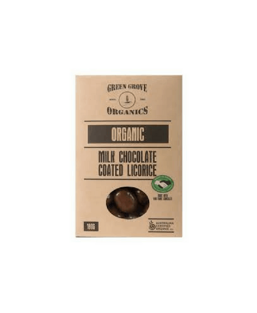 green grove organic milk chocolate coated licorice