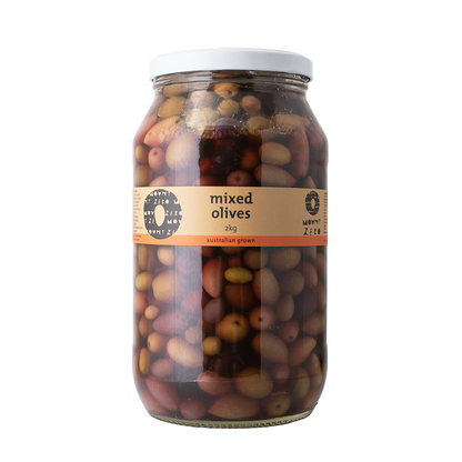 australian mixed olives