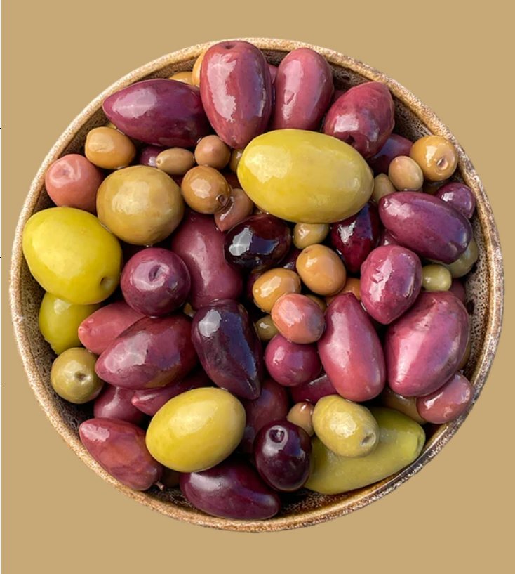 Sample email: a bowl of olives