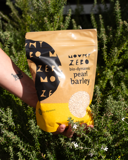 biodynamic pearl barley
