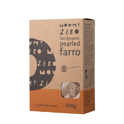 biodynamic pearled farro