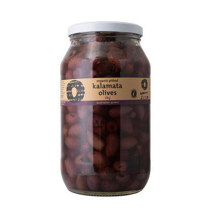 organic pitted kalamata olives