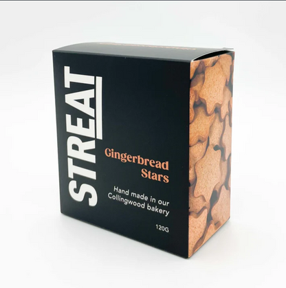 streat gingerbread stars